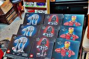 Star Wars and Marvel Lego