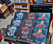 Star Wars and Marvel Lego