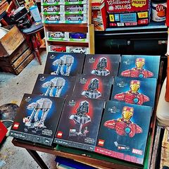 Star Wars and Marvel Lego
