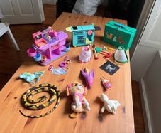 Assorted toys including LOL Toy Vet Set