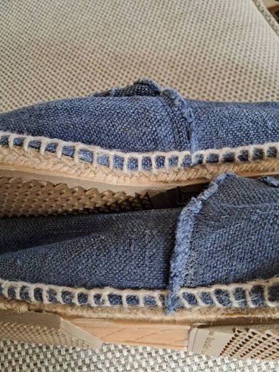 Chanel denim espadrilles