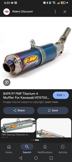 moto parts fmf exhaust 4 stroke