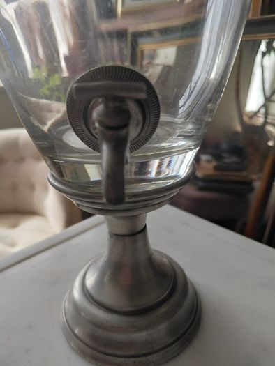 Vintage French liquor dispenser plaque on front Vielle Reserve