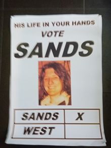Bobby Sands Election Poster