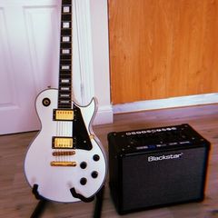 Electric Guitar and Amp