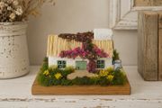Handcrafted tiny wooden cottage!