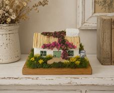 Handcrafted tiny wooden cottage!