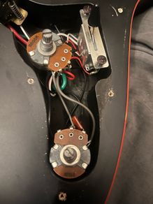 Ibanez rg potentiometer wiring set with 5 way switch volume tone electric guitar parts accessories
