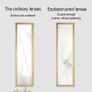 Full Length Mirror 120x30cm Wall & Door Mirror for Living Room or Bedroom, Gold PS Frame Image 3
