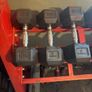 Dumbbell rack + Dumbells + Gym Flooring Image 4