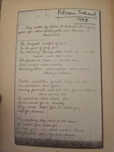 The Kilrane Boys. A Co Wexford Emigration Ballad 1844. By Paddy Barry. Large Volume Paperback In Good Condition.  See Photos For Same.