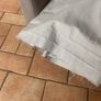Pencil Pleat ticking stripe curtains Image 4