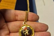 Vintage Saggitarius Zodiac Necklace