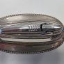 Vintage 1950s Ronson Queen Anne Silver Plated Table Lighter (Made in England) Image 7