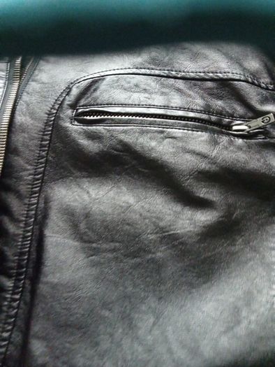 Mens large leather jacket