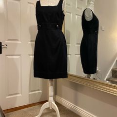 Dress navy pinafore,