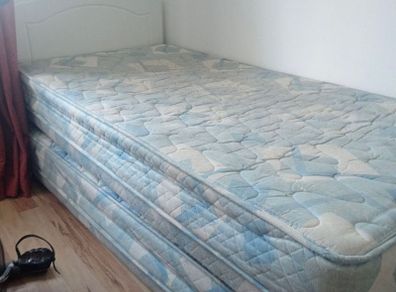 Single bed with pull out mattress collect asap