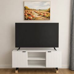 Samsung Smart TV 55" and table