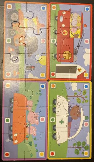 Ravensburger Peppa Pig 6 in 1 Boardgame