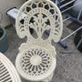 Cast Alluminium Bistro Set Image 3
