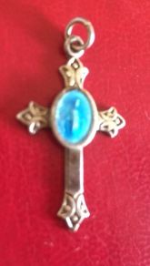 Antique Rare Silver Cross