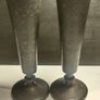 A Pair of British Raj Niello Bronze/Brass Vases Image 2