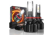 KATUR HB3 LED Headlight Bulb, 80W 16000LM 6000K Cool White 400% Brightness