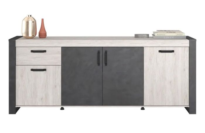 Grey Storage Cabinet