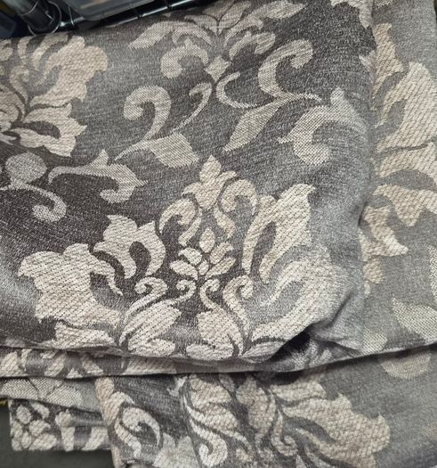 Heavy blackout curtains