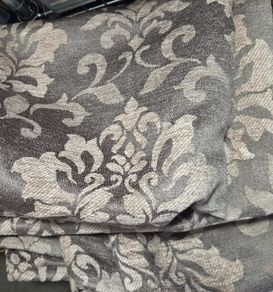 Heavy blackout curtains