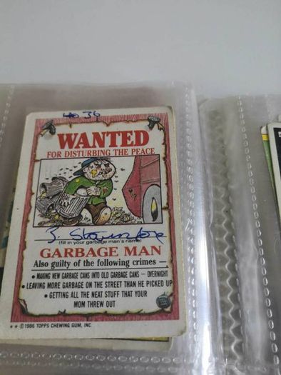 Garbage pail kids