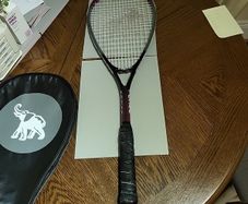 Squash racket and case