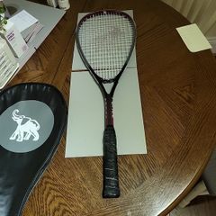 Squash racket and case