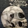 Custom painted motorcycle helmet Image 5