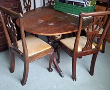 Antique diningroom chairs