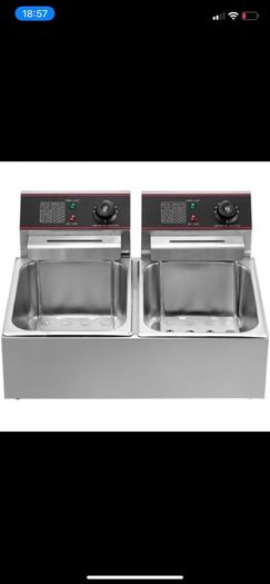 220v Commercial Electric Deep Fryer 5000w 12litre