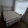 Double nickel & "crystal" bed frame Image 2