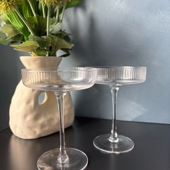 Ribbed Glasses | NEW