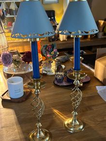 Pair of Brass Candlesticks