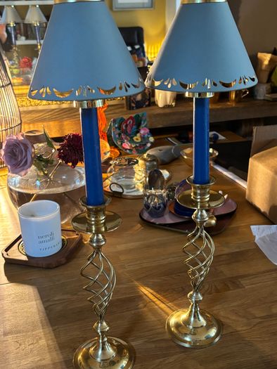 Pair of Brass Candlesticks