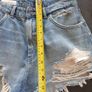 Zara denim shorts pristine condition Image 3