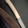 Lionsteel Ago Knife White Micarta Image 4