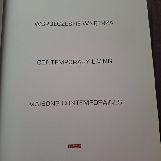 Interior Design Trilingual Edition PL EN FR
