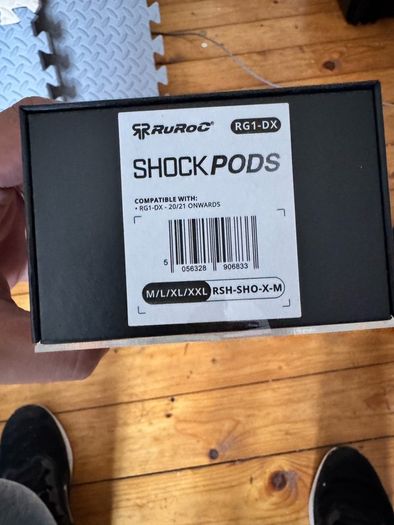 Ruroc Bluetooth shock pods for helmet