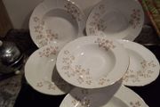 Six Soup/ Pasta China bowls