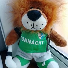 Vintage CONNACHT GAA Lion Mascot / Teddy