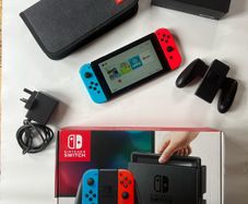 Nintendo Switch console in good condition and fully working.