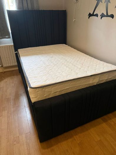 New Bed Frame Double Size Bed King Size Bed -Gaslift Bed-Ottoman Beds- 4ft Beds 4ft6 Bed 5ft Bed 6ft Bed Double Bed Small Double Bed King Bed Superking Bed Single Bed -Bed with Mattress Bed Frame
