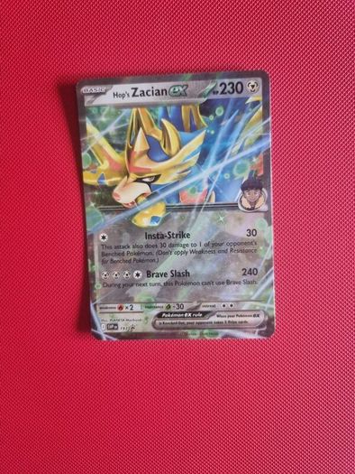 Hop's Zacian EX Pokemon Card Promo (193)