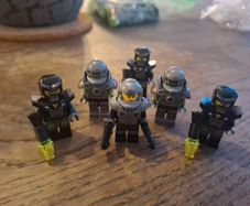 lego space related cmf